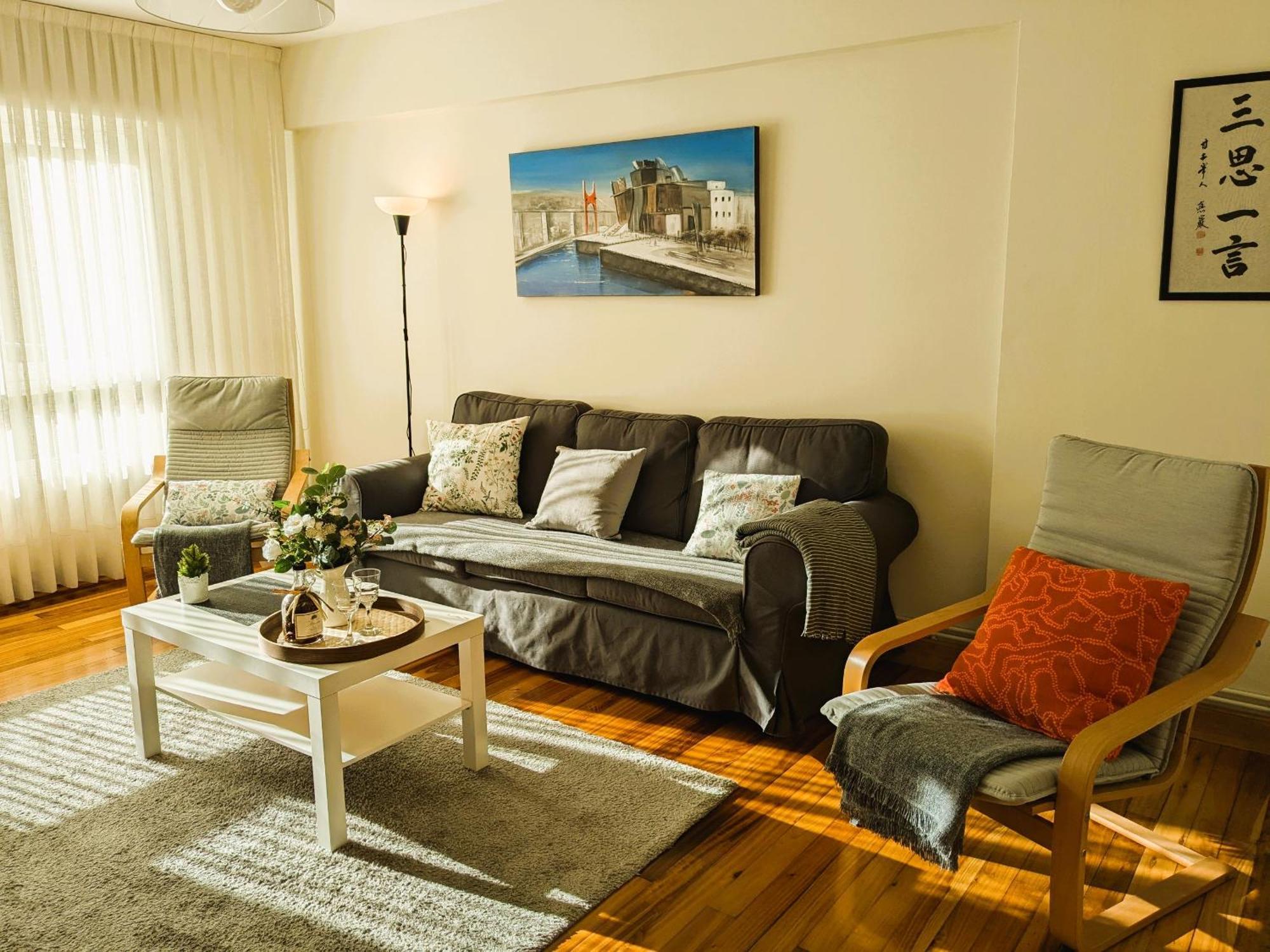 Apartamento Portugalete Gran Bilbao 3 Dormitorios - 3 Bedrooms Esterno foto